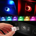 thumbnail image 2 of Mini luz LED para coche con enchufe USB, luces de ambiente, lámpara decorativa para coche, iluminación de emergencia, alimentación móvil para PC, luz nocturna interior para coche, 2 of 5