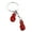 Color;Red, variant on Boxing Gloves Keychain Pendant for Men Women Simulation Fitness Equipment Keyring Couples Car Keys Accessories Gift