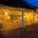 thumbnail image 5 of Guirnalda de luces LED de malla navideña de 3 m, 6 m, 12 m y 18 m, cortina de hadas para exteriores, resistente al agua, para fiestas, jardines, decoración de bodas, 5 of 5