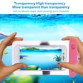 thumbnail image 2 of CSChome Phone Pouch 1 Set Phone Dry Touchscreen Scratch Waterproof Shockproof PVC Beach Camping Waterproof Phone Water Sports Phone, 2 of 7
