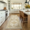 thumbnail image 5 of KUETH 2'x7' Area Rugs for Living Room, Non Slip Machine Washable Vintage Indoor Rug, Ultra Thin Chenille Print Rug for Bedroom Dining Room Home Office, 5 of 7