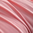 thumbnail image 2 of 3 Pieces Ultra Soft Velvet Duvet Cover Set, Cozy and Warm Bedding Comforter Cover Set, Queen Size, 1 Duvet Cover with 2 Pillow Shams, Pink, 2 of 5