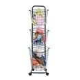 thumbnail image 5 of Laundry Basket with Wheels, 3 Tier Large Laundry Hampers, Removable Wire Baskets, 5 of 18