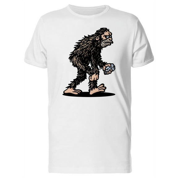 Caveman With Stone Tee Men's -Image by Shutterstock