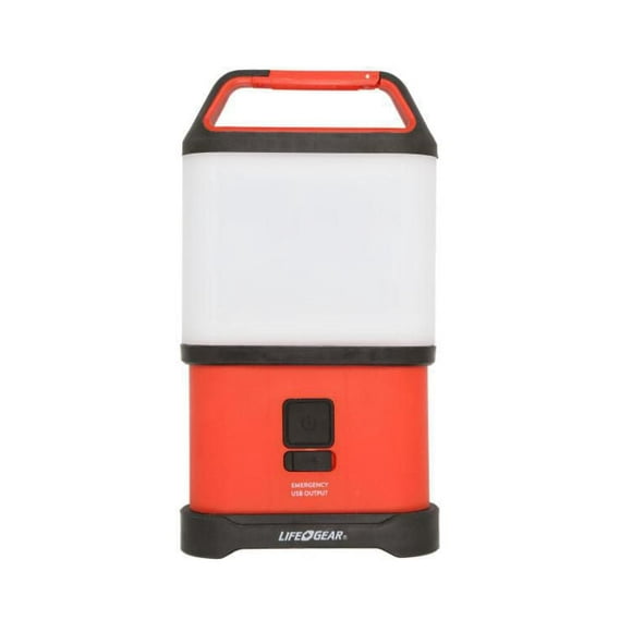 Lanterne LifeGear LED résistant aux tempêtes de 500 lumens Lanterne