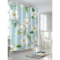 thumbnail image 3 of Fsddascl Flower Shower Curtain Set - 36" x 78" Washable Bathtub Curtain with 12 Hooks, Spring Summer Watercolor Floral Leaf Branch Waterproof Fabric Stall Shower Curtains for Bathroom/Bathtub Décor, 3 of 6