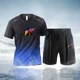 thumbnail image 3 of Nuevos conjuntos de ropa deportiva de moda para hombres 2024, ropa deportiva de verano para hombres, camiseta de manga corta + pantalones cortos, ropa de secado rápido para hombres, 3 of 5