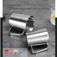 thumbnail image 4 of Stainless Steel Milk Pitcher, Steaming Pitcher Latte Art Frothing Cup Milk Frothing Jug For Coffee Cappuccino, 4 of 8