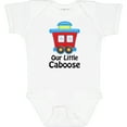 thumbnail image 3 of Inktastic Train Our Little Caboose New Baby Boys or Girls Baby Bodysuit, 3 of 5