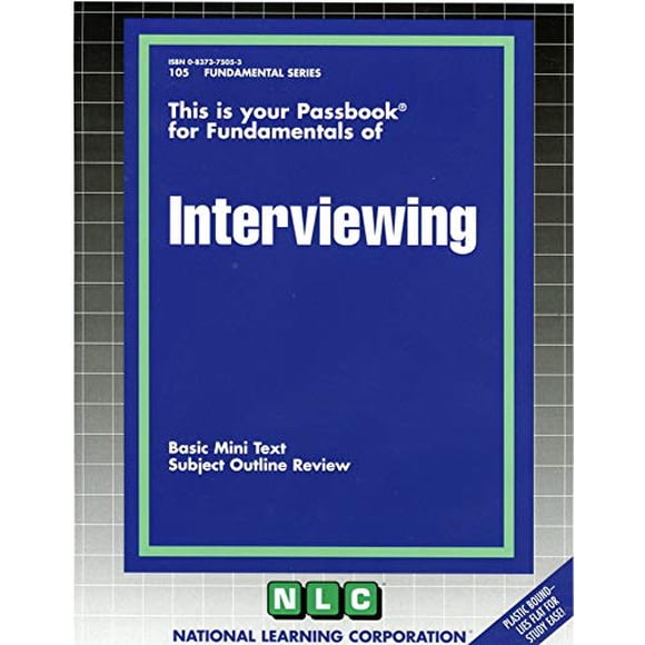 INTERVIEWING (Fundamental Series) (Passbooks)