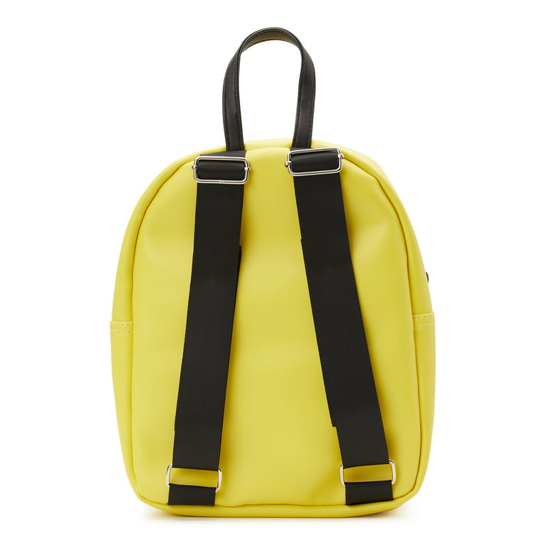 OFF-WHITE Backpack Nylon Mini Black Yellow