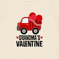 thumbnail image 4 of Inktastic Grandmas Valentine Baby Boy Heart Truck Boys Baby T-Shirt, 4 of 5