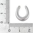 thumbnail image 3 of Anti-Tarnish 304 Stainless Steel Pendants Horseshoe Charm Stainless Steel Color 16x14x4mm Hole: 1.6mm, 3 of 3