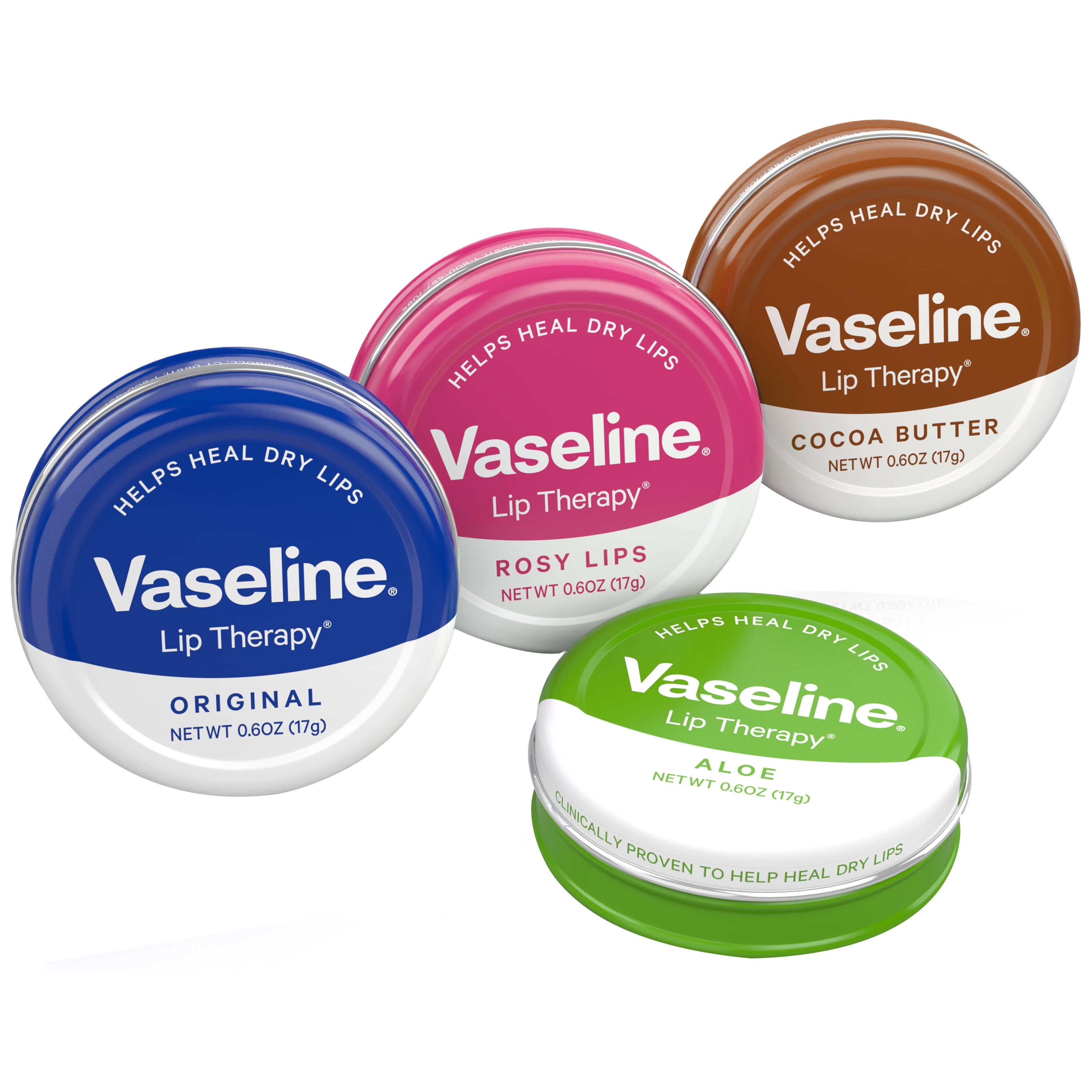 Vaseline Lip Therapy Lip Balm Rosy Lips 0.6 oz - Walmart.com