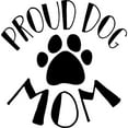 thumbnail image 2 of CafePress - Proud Dog Mom Throw Blanket - Soft Fleece Throw Blanket, 50"x60" for All Ages, 2 of 2