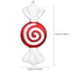 thumbnail image 2 of Colgante de caramelo de 15 cm piruletas artificiales de PVC adorno colgante para árbol de Navidad (B) JShteea Libre de BPA, 2 of 6