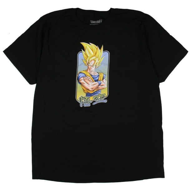 Dragon Ball Z Men's Vegetto Goku Vegeta Fusion Character T-shirt Tee ...