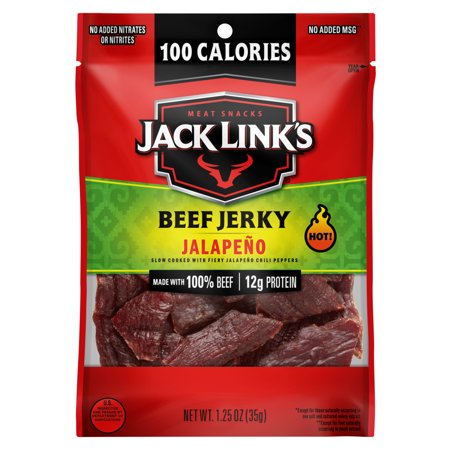 1.25 Ounce Jack Link's Jalapeno Beef Jerky 1/1 Count