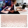 thumbnail image 1 of Decoration Large Pad Desk Mat With Leaf Print For Home Gaming And Study 300x800mm Rubber Keyboard Pad Home & Pad Nice Edge Thick Desk Mat Laptop Slip, 1 of 6
