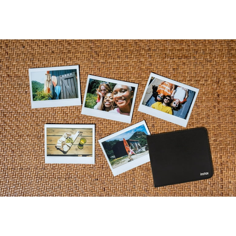 Fujifilm Instax Wide x Black Photo Album, Holds 20
