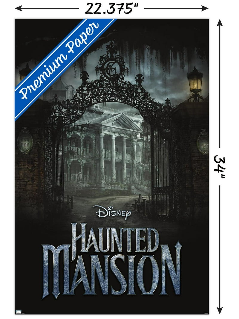 Disney Haunted Mansion - Mansion Wall Poster, 22.375