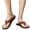 Brown, variant on IUJSOY Flip Flops for Men Arch Support Slides Casual Summer Beach Shoes Open Toe Thong Sandals
