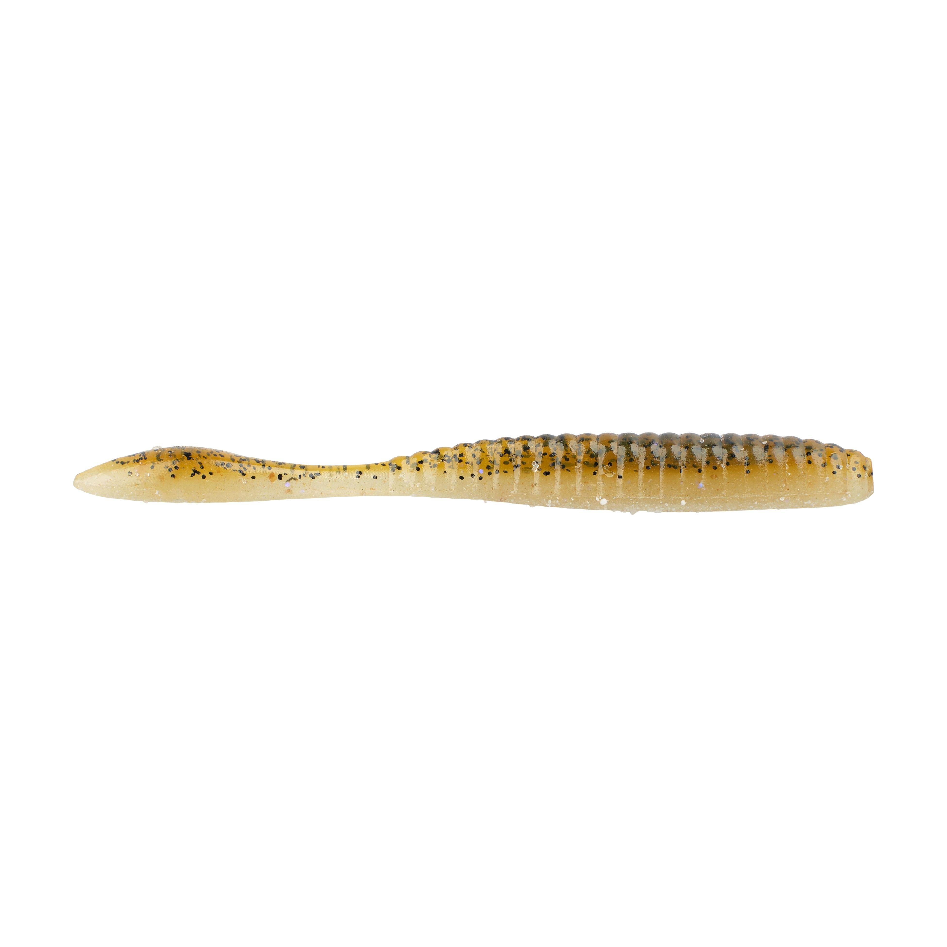 Berkley Lab Series™ Flat Worm, 3.6 in, Wakasagi (10 Count)