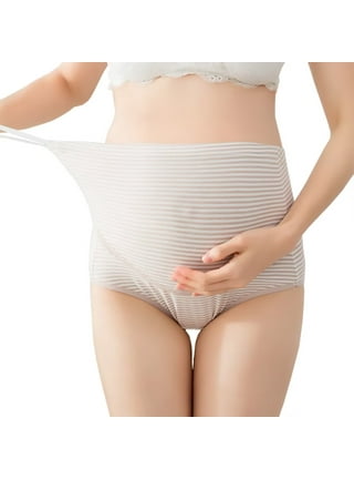 Joyspun Women's Maternity Under the Belly Underwear, 3-Pack, Sizes S to 3X  