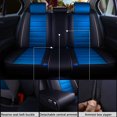 thumbnail image 5 of OTOEZ Car Seat Cover 5 Sesats Set Waterproof PU Leather Universal Fit Car SUV Truck Sedan, 5 of 8