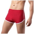 thumbnail image 4 of QIPOPIQ Mens Underwear Low Waist Color Stripes Comfortable Panties Underwear Clearance, 4 of 7