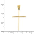 thumbnail image 2 of 21mm 10k Cross Pendant - 1.1 Grams, 2 of 2