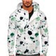thumbnail image 1 of Sudadera para hombre Sudaderas de otoño Casual Sports Fitness Pullover Capucha Half-Zip Gradient Tie-Dye Print Odeerbi  ODB-5, 1 of 5