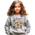 thumbnail image 3 of Tis The Season Fall Sweatshirt for Women, Teens & Youth Pumpkin, Ghost Halloween Sweater Gray Sweatshirt Youth Small, 3 of 5