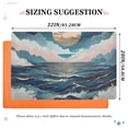 thumbnail image 6 of Yayeee Doormat for Indoor Entrance 32" x 20" Non Slippery Floor Rug, Rolling Waves, 6 of 8