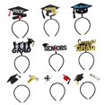 thumbnail image 1 of r Juego De 9 Diademas Para La Temporada De Graduación Diademas Para Graduados Suministros Para Graduación Diademas Para El Cabello Diademas Para Birretes De Graduación, 1 of 5