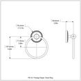 thumbnail image 3 of Allied Brass - Prestige Regal Towel Ring (Build to Order) in Polished Nickel, 3 of 3