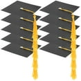 thumbnail image 6 of FONDOTIN Graduation Caps for Cakes and Chocolates Mini Decor 30Pcs 3.54X3.54X0.04In, 6 of 7