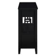 thumbnail image 6 of Noble House 36" Console Table, Pine Wood Frame with Drawers and Storage Shelf, Farmhouse Entryway Table, Black, 6 of 9