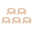 thumbnail image 1 of Mordedor de Madera para Bebés Juguete de Dentición con Forma de Animal Madera Segura y Fácil de Limpiar Alivia el Dolor de Encías para Decoraciones ANGGREK Otros, 1 of 8