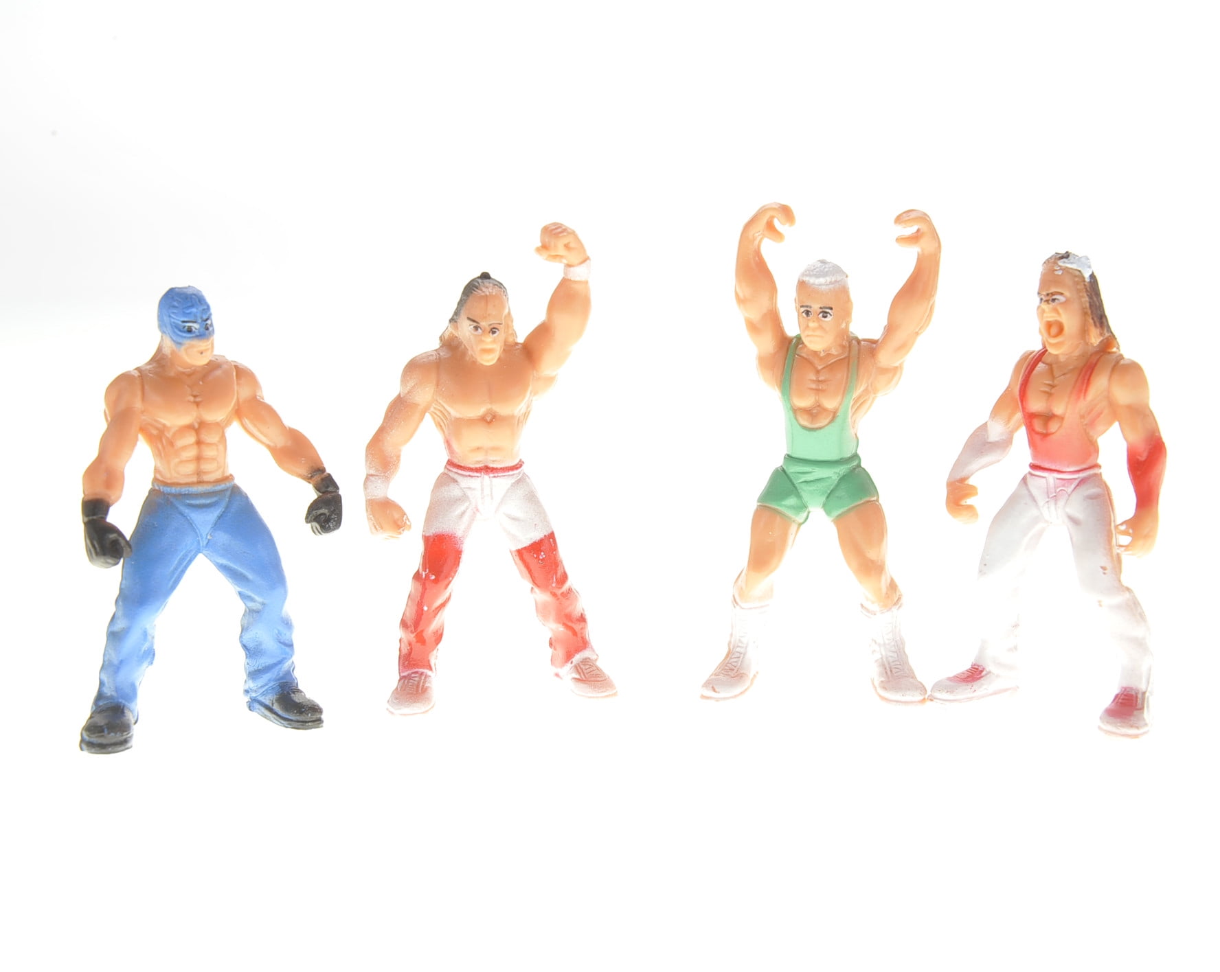 GiddyUp! Buck's Smack, Wrestling Stage Ring With 12 Figures