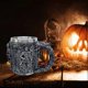 thumbnail image 3 of Jarra de cerveza de acero inoxidable de resina con forma de calavera gótica, jarra de caballero dragón, taza de café de Halloween, taza de té de Navidad, decoración de bar y pub, 3 of 5