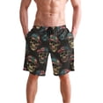 thumbnail image 4 of joogoo Men's Swim Trunks Magic Skulls Beach Shorts with Pockets 2XL, 4 of 6