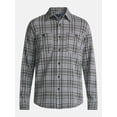 thumbnail image 6 of George Men's Knit Overshirt with Long Sleeves, Sizes XS-4XLT, 6 of 6