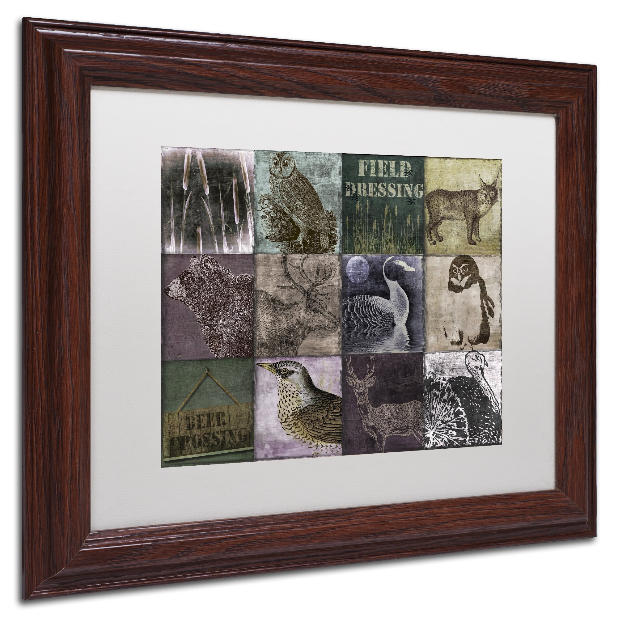 Trademark Fine Art 'Hunting Season VI' Matted Framed Art by Color Bakery