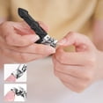 thumbnail image 3 of Angled Head Nail Clippers for Fingernails and Toenails, Wide Opening Stainless Steel Nail Clipper for Thick Nails, Ergonomic Grip Nail Trimmer for Adult Use, 3 of 6