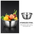 thumbnail image 6 of Stainless Steel Seasoning Bowl and Mixing Bowls for Restaurant Use, Mixing Bowl, Stainless Steel Bowl, 6 of 6