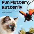 thumbnail image 5 of Interactive Automatic Cat Toy, Rechargeable Butterfly & Flying Bird Toy, Touch Activated for Indoor Cats and Kittens, 5 of 6