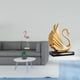 thumbnail image 2 of Escultura De Resina De Flamenco Y Cisne, Figura Decorativa Moderna Para El Hogar, Jardín, Patio, Estanque, Macizo De Flores, Mesa O Vitrina., 2 of 8