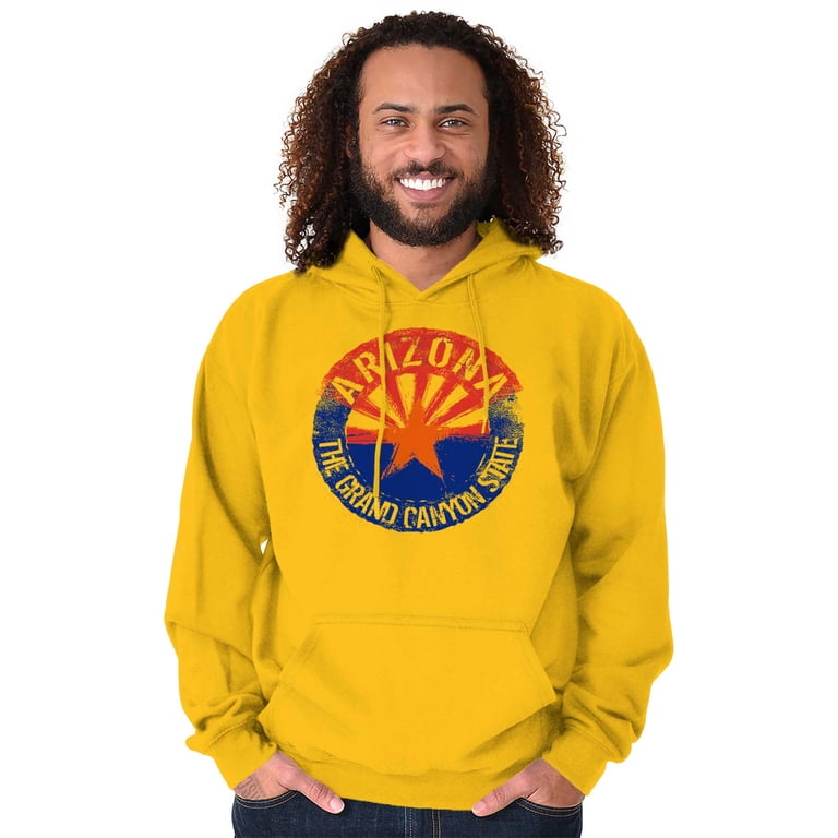 Flag Hoodies Sweat Shirts Sweatshirts Vintage Arizona Grand Canyon State AZ  - Walmart.com