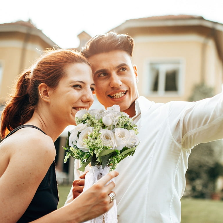 PELLICULE ribbon gather lib blouson ホワイト PELLICULE ribbon gather lib blouson white